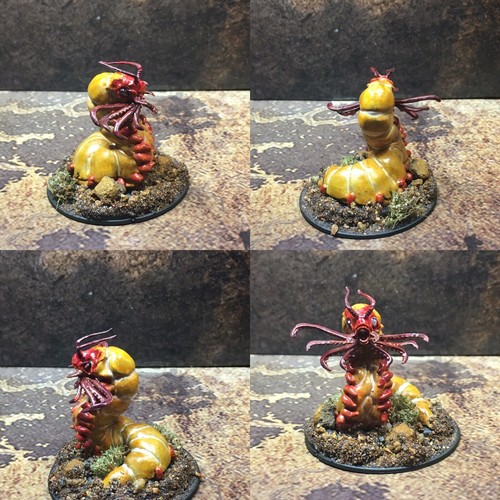 Nolzurs Marvelous Miniatures Carrion Crawler painted By bj_miniatures