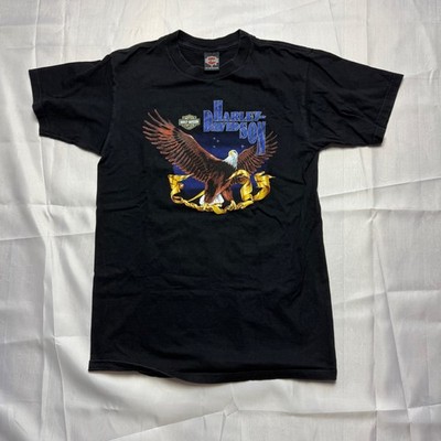 Harley-Davidson T-Shirt (Vintage Lighthouse Huntington NY)
