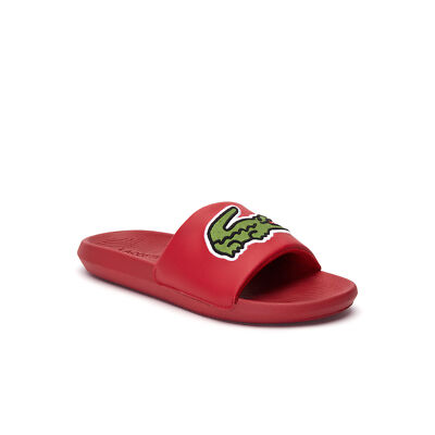 

Мужские шлепанцы Lacoste Oversized Croco, красные/зеленые (7-38CMA0073 T2Q), Red/green