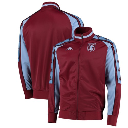 2021-22 Aston Villa Kappa 1/4 Zip Track Jacket - 8/10 - (XXL)