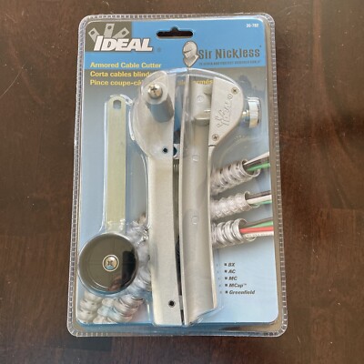 Ideal 35-782 Sir Nickless Armored Cable Cutter - NEW sealed