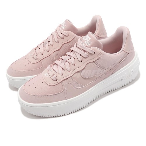 

Nike Wmns AF1 PLT.AF.ORM Розовые белые оксфорды женские повседневные туфли на платформе DJ9946-602, Розовый, Wmns Af1 Plt.af.orm