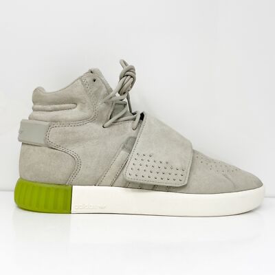 

Adidas Mens Tubular Invader Strap BB5040 Серые баскетбольные кроссовки Кроссовки Размер 10, Серый, Tubular Invader Strap