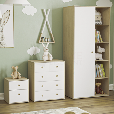 Bedside tables and drawers set deals