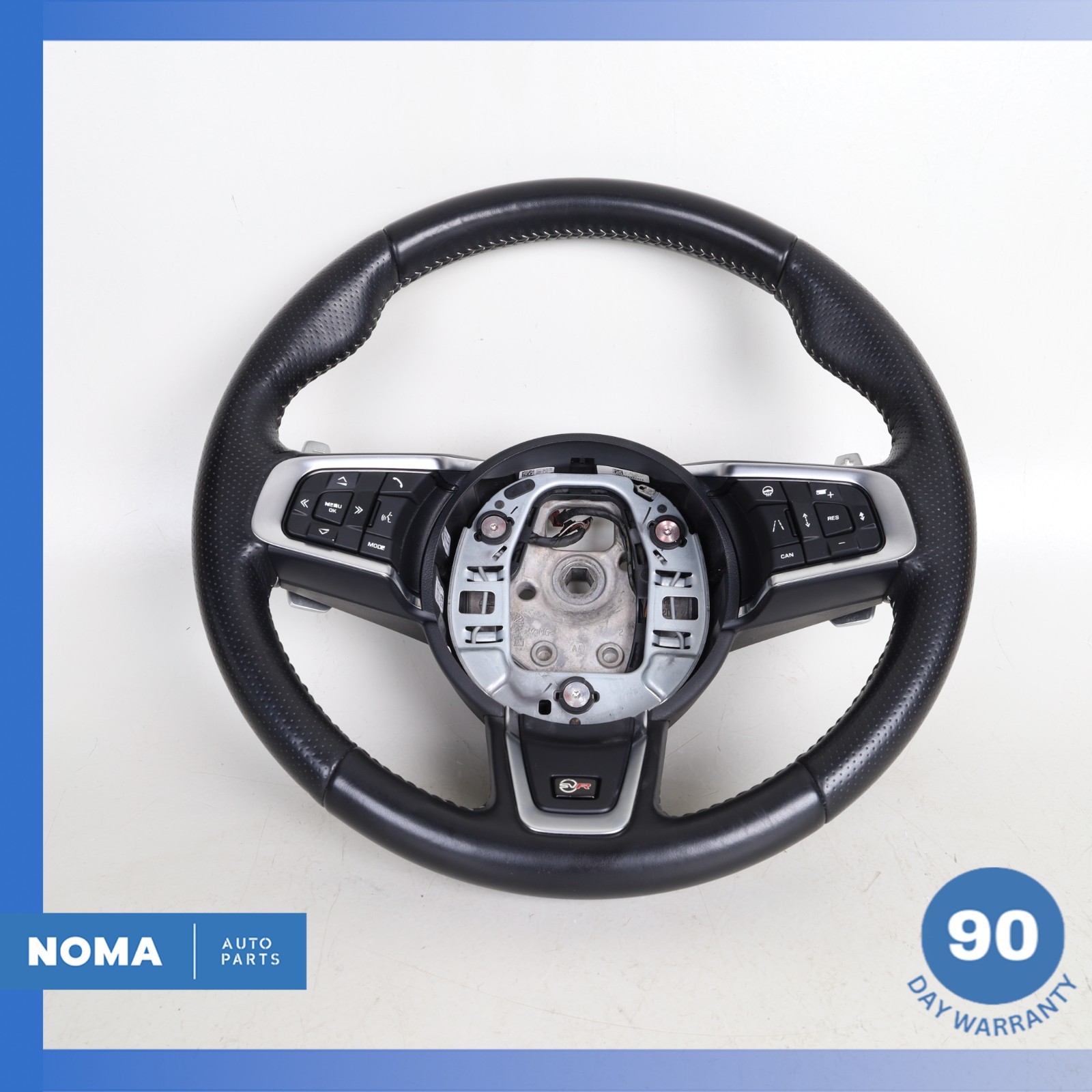 16-21 Jaguar X761 F-Pace SVR XF XE Steering Wheel w/ Paddle