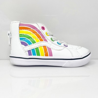 

Vans Boys Sk8 Hi 721356 Белая повседневная обувь Кроссовки Размер 6, Белый, Sk8 Hi