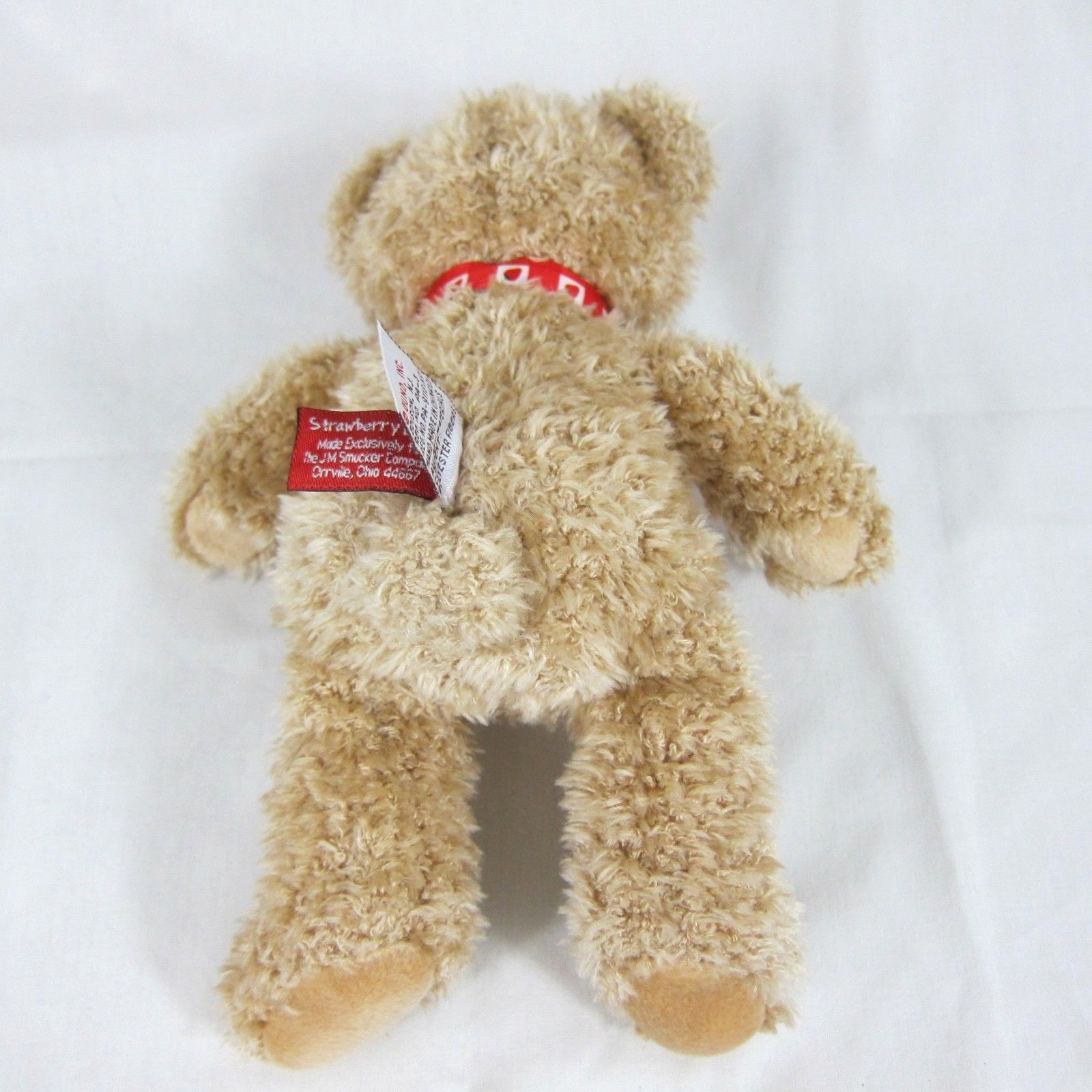Plush Smuckers Strawberry Berry Patch Bear Gund Stuffed Animal 10
