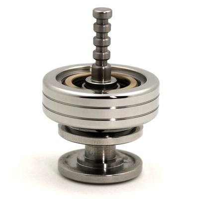 2in1 Metal Spinning Top Spinner Creative Brass Ceramic Bead Super  Precision Toy