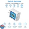 iPhone 17 16 15 Charger Fast Charging 2+2Pack 20W USB C Wall Charger with 6FT Fast Charging Cable Compatible with iPhone 17/17 Air/17 Pro/17 Pro Max/iPhone 16/15 Series, iPad Pro/AirPods