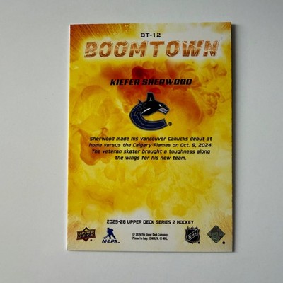 2025 Upper Deck Series 2 #BT-12 Kiefer Sherwood Boomtown