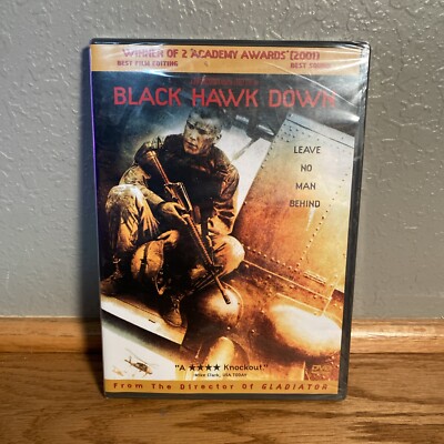Black Hawk Down (DVD, 2002) New & Sealed