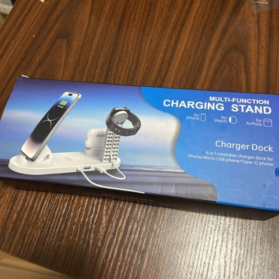 Multi-Function Charging Stand For iPhone, Watch, AirPods 3 In 1 Charger Dock