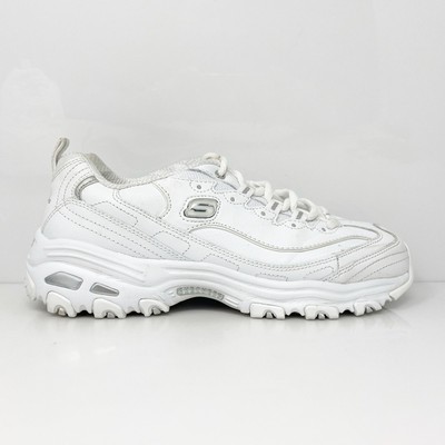 

Skechers Womens D Lite 11931EW Белая Повседневная Обувь Кроссовки Размер 8.5, Белый, D Lite
