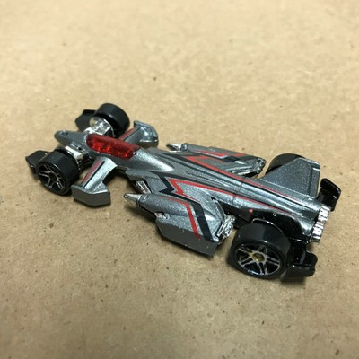 Grey Jet Threat 3.0 Hot Wheels Loose Diecast Car HB