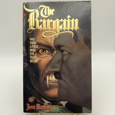 THE BARGAIN By Jon Ruddy Vintage Horror 1990 1st Edition Print Paperbacks RARE
