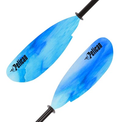 Poseidon Paddle 89 in - Aluminum Shaft with Reinforced Fiberglass Blades - Li...
