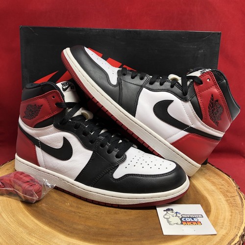 Nike Air Jordan 1 Retro I High OG Black Toe 555088-125 Size Nike Air Jordan 1 Retro I High OG Black Toe 555088-125 Size