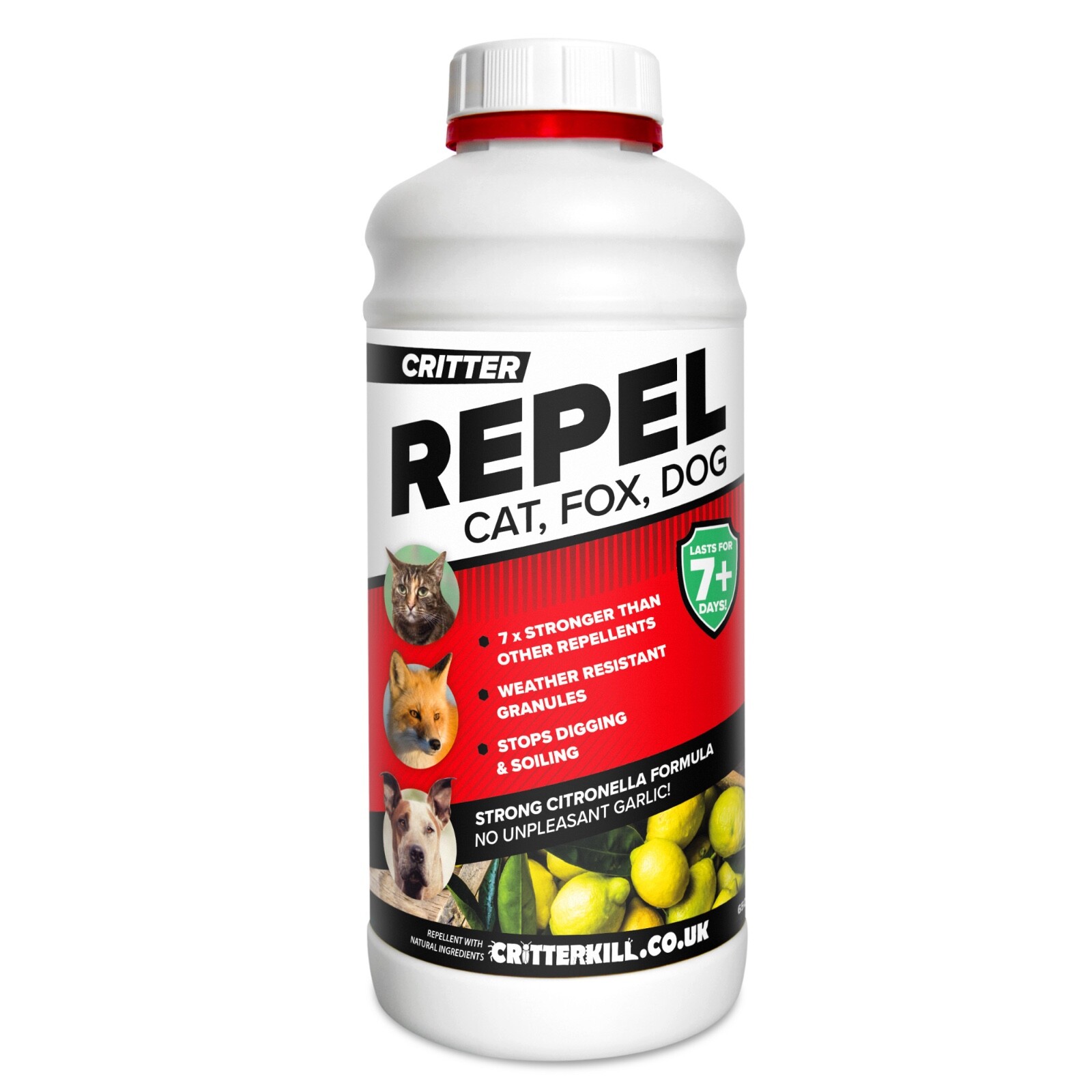 Critter Repel CAT DOG FOX REPELLENT Repeller Professional Rain Resist