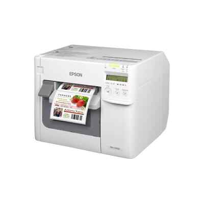 NEW Epson ColorWorks C3500 label printer C31CD54011, CD540110430. TM-C3500-011