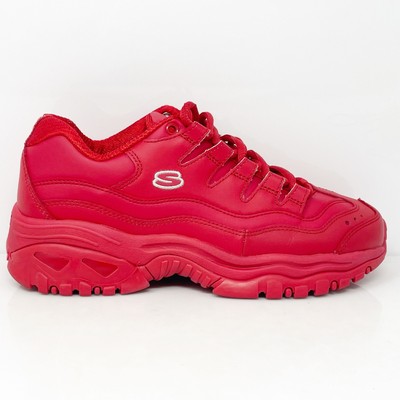

Skechers Womens Energy 2250 Red Повседневная обувь Кроссовки Размер 8, Красный, Energy