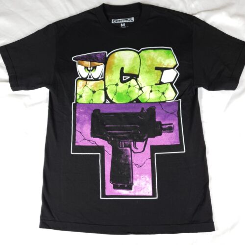 Mens Ice-T Rhyme Syndicate Productions Rap Hip Hop T-Shirt Mens Ice-T Rhyme Syndicate Productions Rap Hip Hop T-Shirt