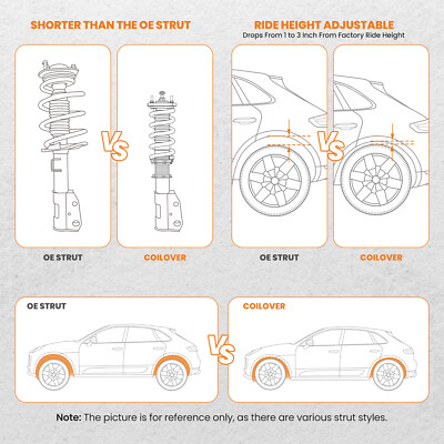 MaXpeedingrods 24 Way Damper Coilovers for Toyota Corolla 87-02 E90 E100 E110