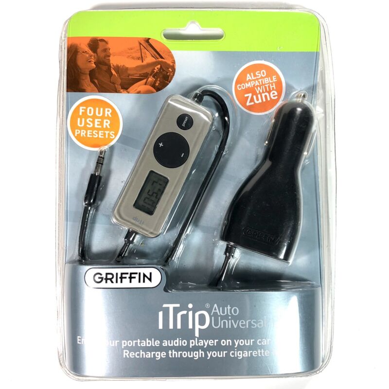 Griffin iTrip Auto Universal Car FM Transmitter/Charger iPhone 4s/4/3GS iPod DMG
