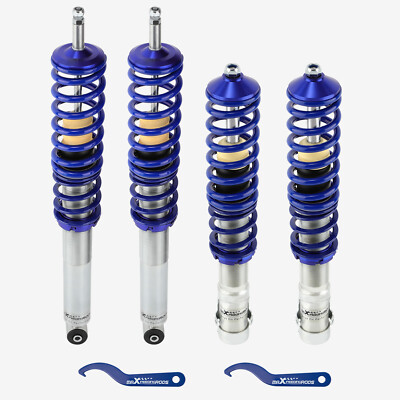 Coilover Strut Suspension Kit For VW Volkswagen Golf MK2 19E Mk3 1H 1991-2000
