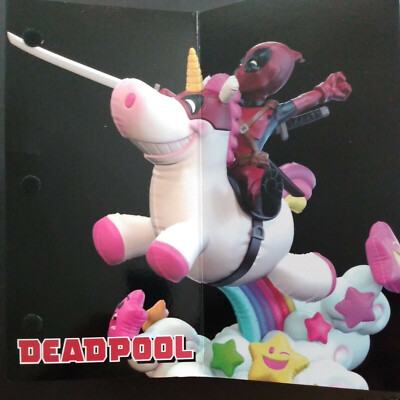 Deadpool X Unicorn Q Fig Max 2020 Quantum Mechanix Figure BNIB