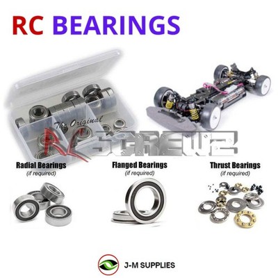 RCScrewZ Rubber Shielded Bearings tam003r for Tamiya TB Evolution III | KIT