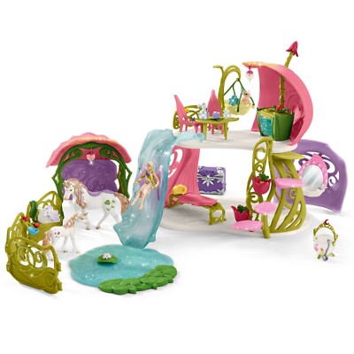 Schleich 42445 Glittering Flower House Playset Bayala fantasy figurines toy new