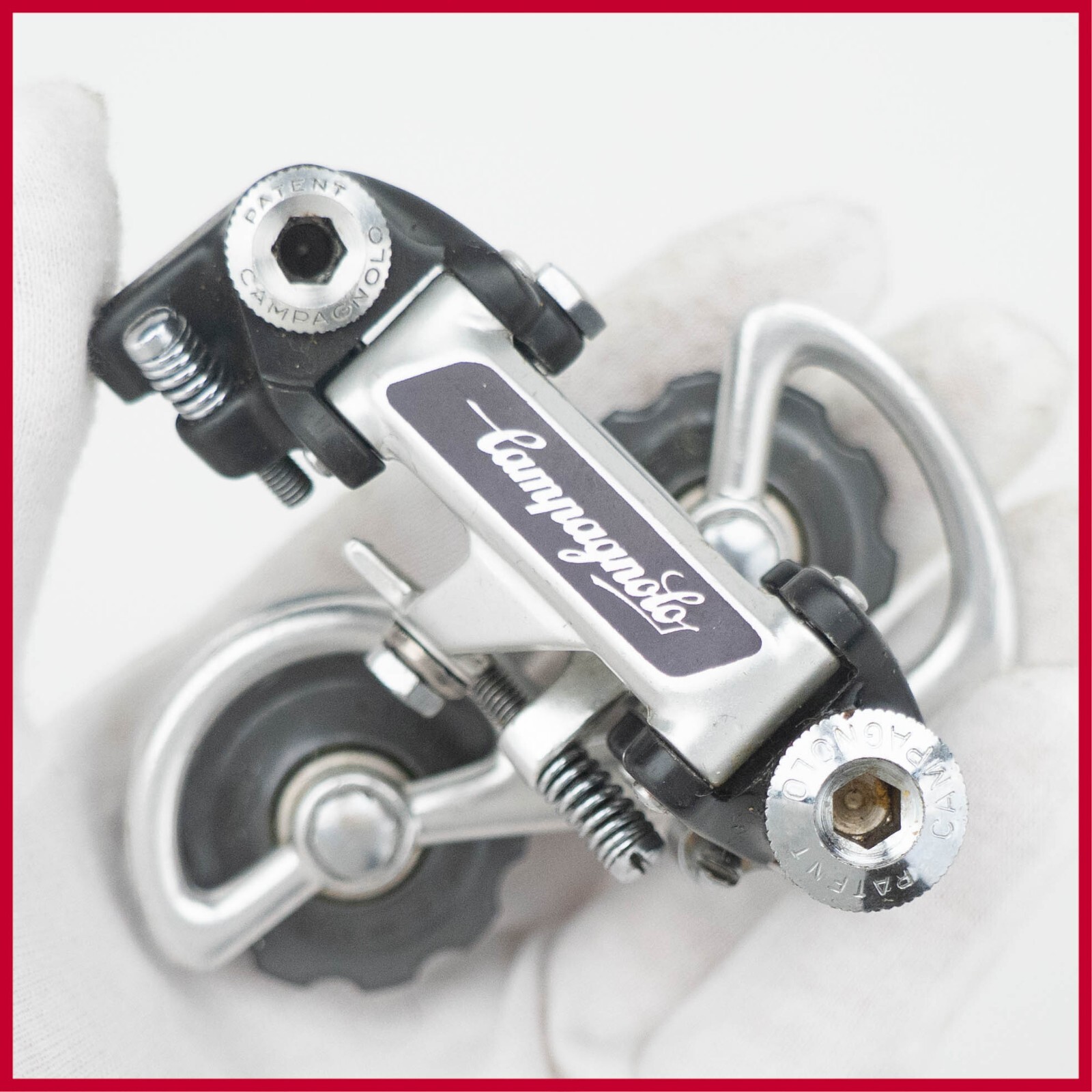 パーツ Campagnolo Record FD CAMPAGNOLO SUPER RECORD PAT 79 1979 REAR MECH DERAILLEUR VINTAGE