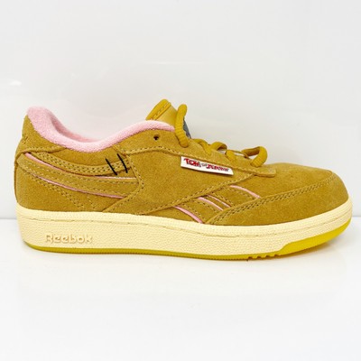 

Reebok Girls Club C Revenge FW4646 Коричневая повседневная обувь Кроссовки Размер 13,5, Коричневый, Club C Revenge