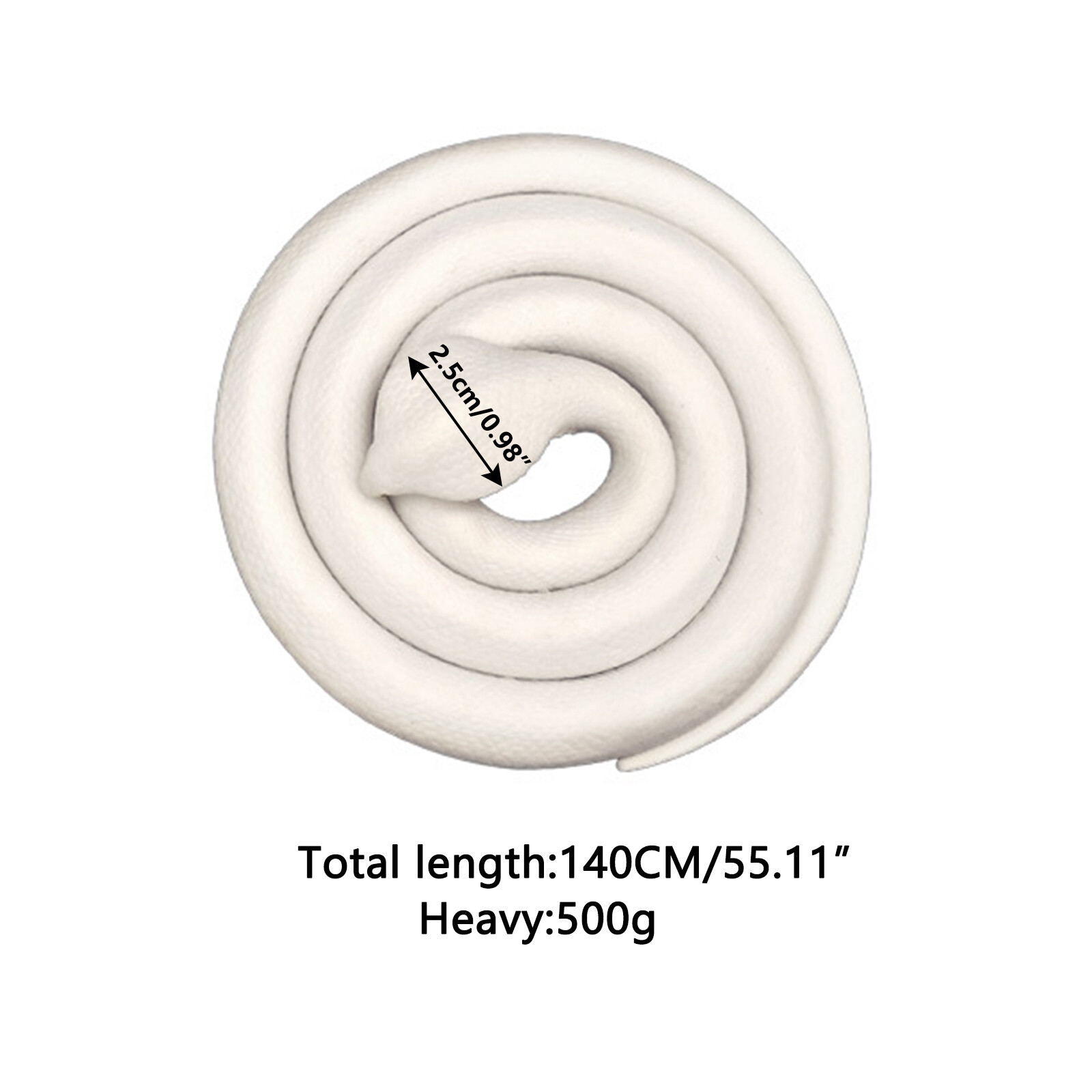 32"/48"/56" Fake Realistic Snake Lifelike Scary Rubber Toy Prank Party Joke Prop