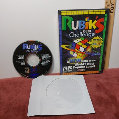 Rubik's Cube Challenge for Windows PC Game 2007