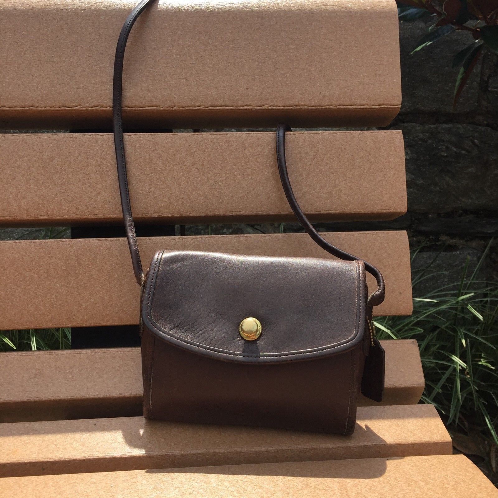 Vintage Coach® Chrystie Bag - Mahogany | eBay Vintage Coach® Chrystie Bag - Mahogany | eBay