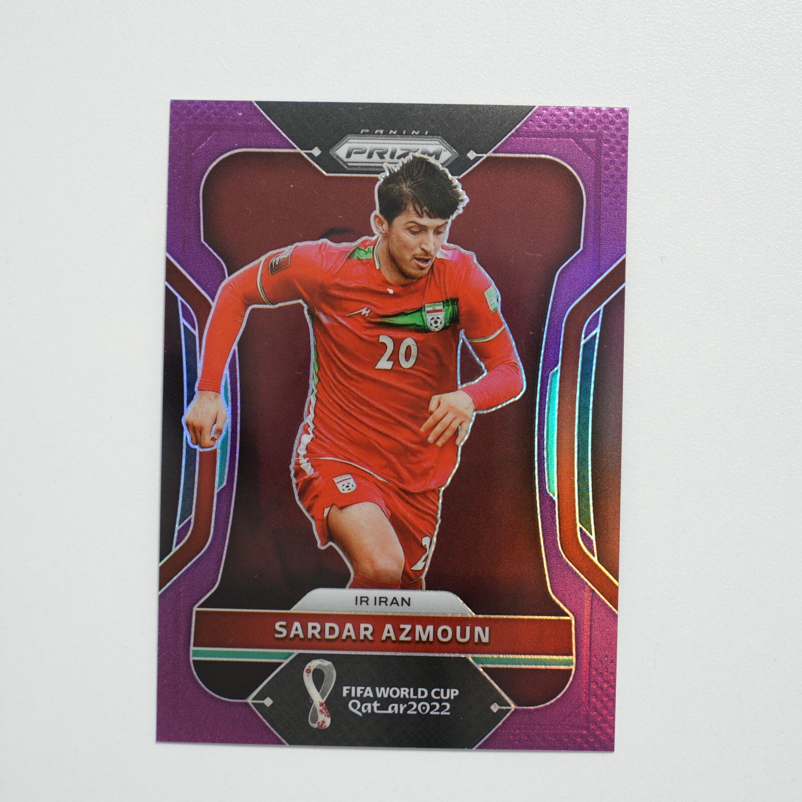2022 Panini Prizm World Cup Qatar Purple Prizm /199 Sardar
