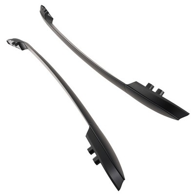 Black Aluminium Roof Rack Rails for Toyota RAV4 MK4 2012-2019 Luggage Set