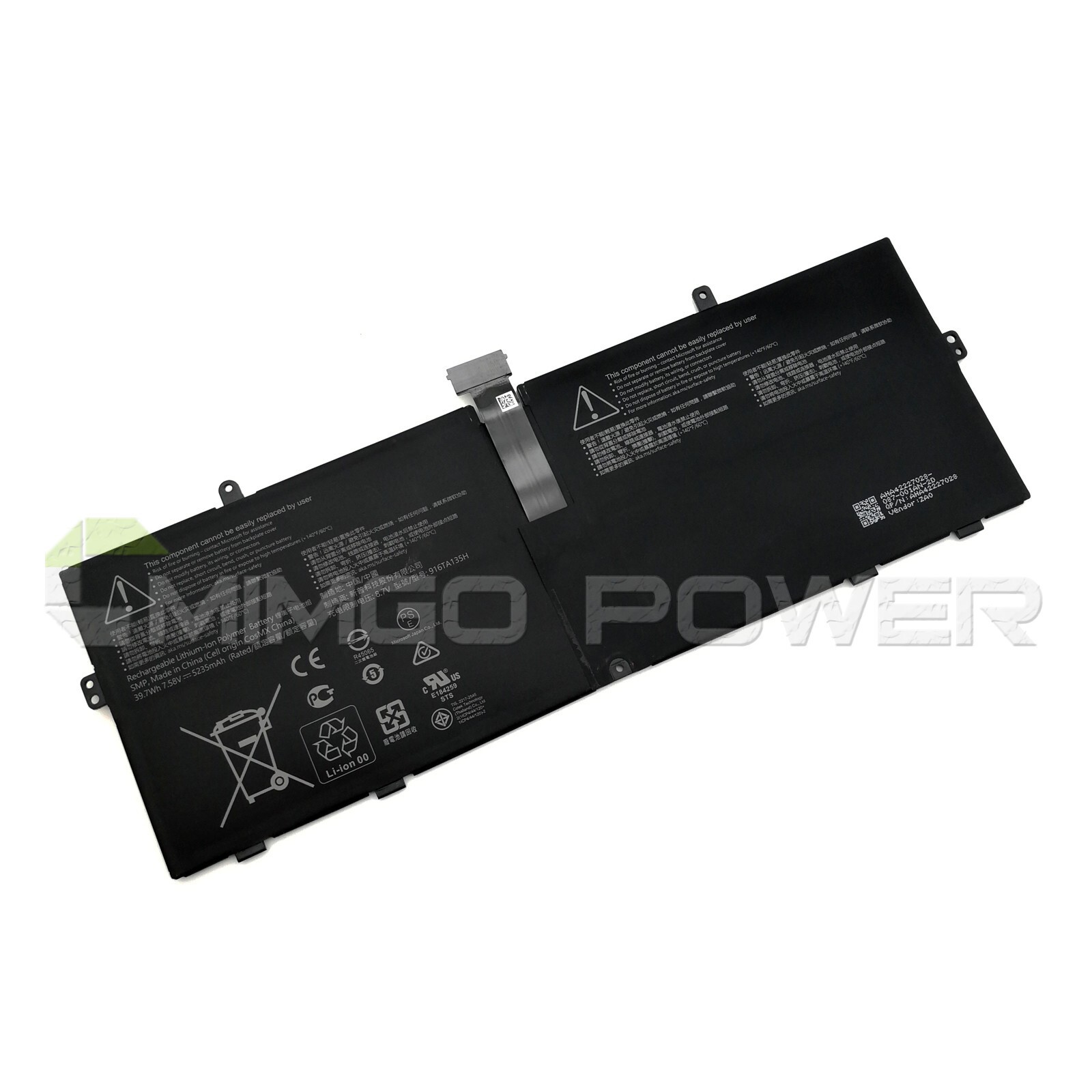New Genuine 916TA135H DYNZ02 OEM Battery for Microsoft