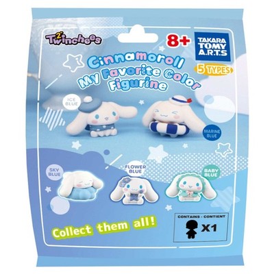 Cinnamoroll Twinchees My Favourite Colour 5cm Figure by Tomy – Mystery Pack (1 S
