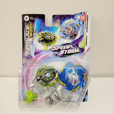 Beyblade Burst Surge Speed Storm Dual Pack Evo Helios Blazebringer Jormuntor J6