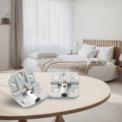 Convenient 180 Degree Locking Hinge for Folding Tables Zinc Alloy Construction