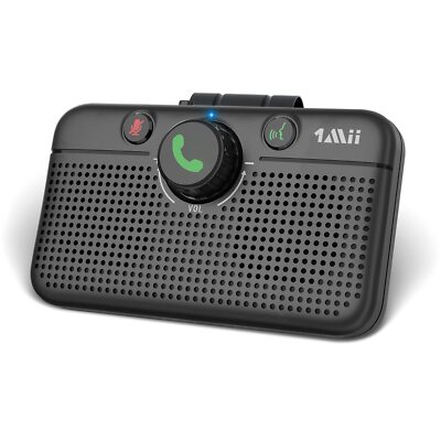 1Mii Kit Vivavoce per Auto Bluetooth 5.3 con Siri Assistente Comandi Vocali di G