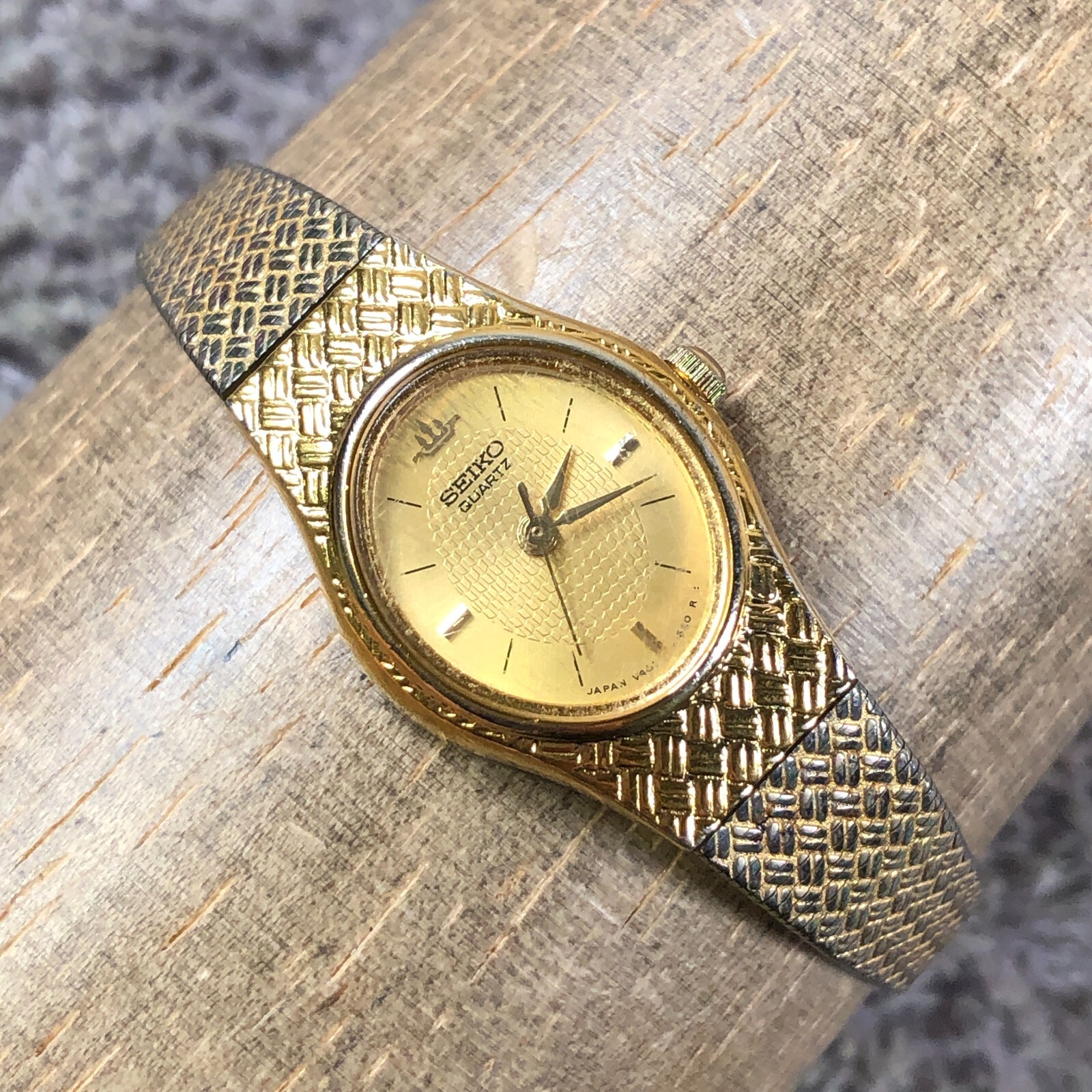 SEIKO ゴールド 腕時計(クォーツ) SEIKO 腕時計 セイコー レディース腕時計 金色 ゴールド 上品