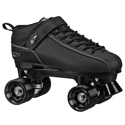 Black GTX-500 Quad Roller Speed Skates