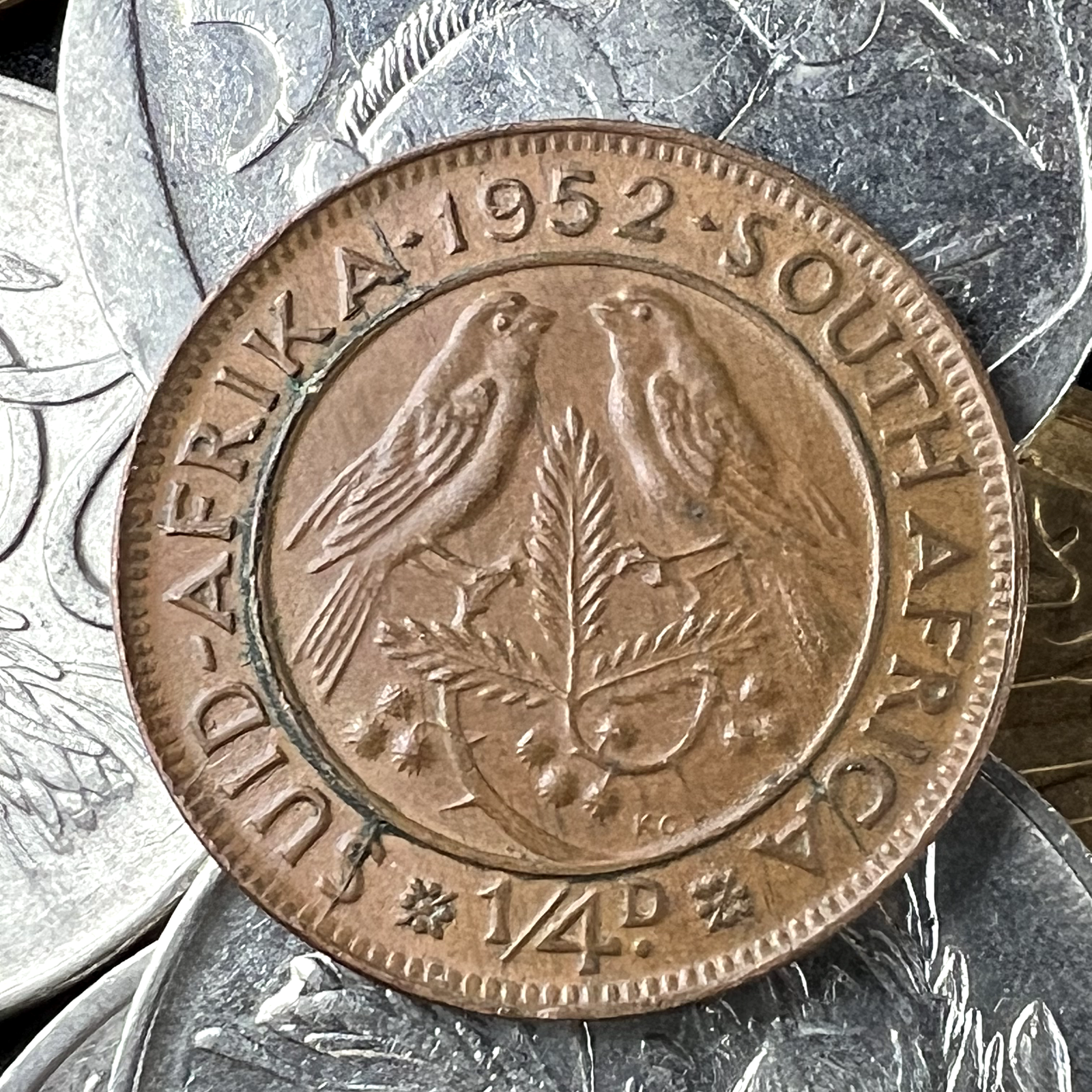 South Africa Coin | 1 Random Collectible Old South African Coin