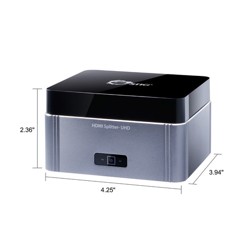 SIIG SIIG Premium 4K 60HZ HDR 1x2 HDMI Splitter with EDID - 18Gbps - HDMI 2.0 -