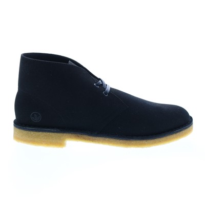 

Ботинки Clarks Desert Boot 26162582 Мужские черные замшевые ботинки Chukkas на шнуровке, Черный, Clarks Desert Boot