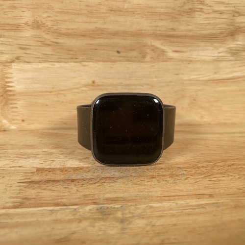 Fitbit Versa 2 FB507 Black Aluminum Case Touch Screen Smart