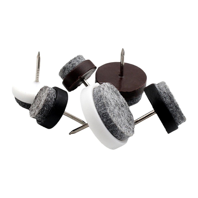 Leg Floor Felt Pad Skid Glide Slide Nail Protector
